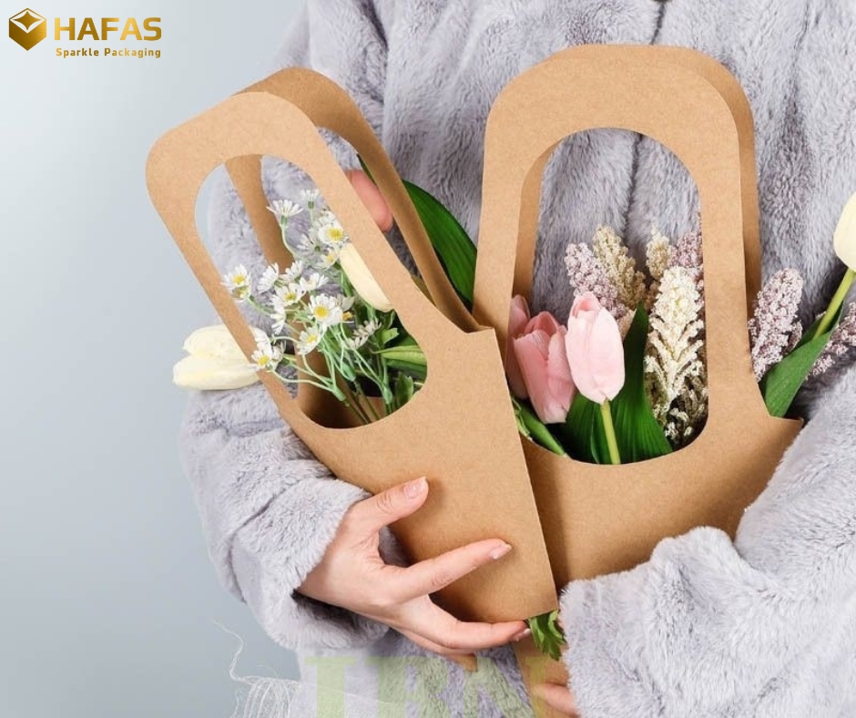 TÚI GIẤY ĐỰNG HOA - XU HƯỚNG BAO BÌ TINH TẾ CHO NGÀNH HOA TƯƠI